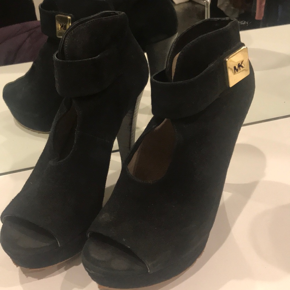 Michael Kors bootie heels